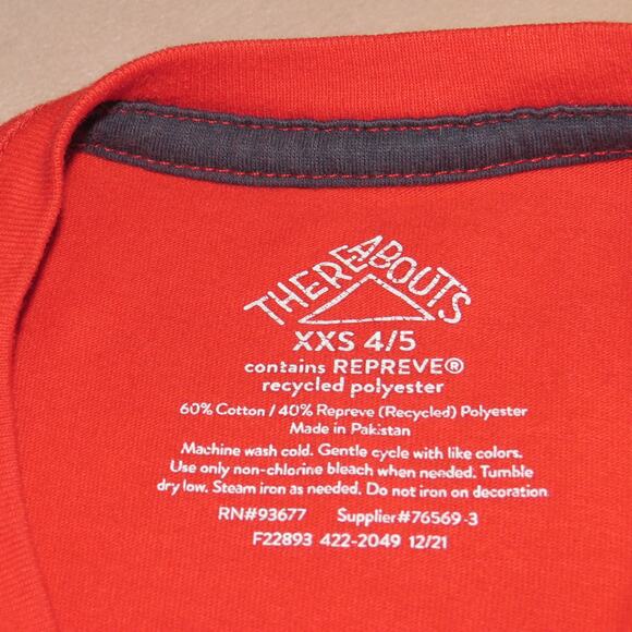 Thereabouts Red Gamer Next Level Skills Boys Graphic T-Shirt - Picture 5 of 5